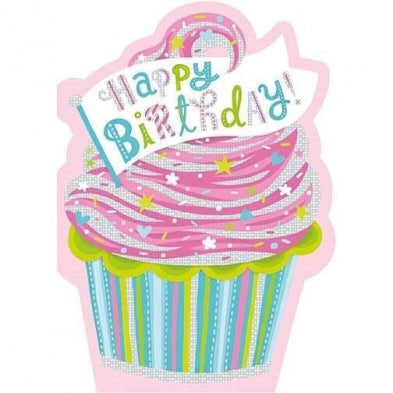 Birthday Card Cupcake