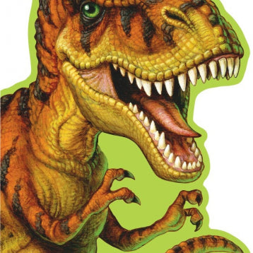 Birthday Card Ferocious T Rex