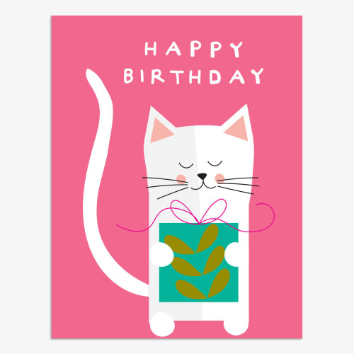 Birthday Card Cat