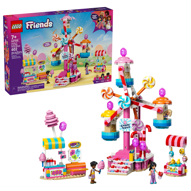 Lego Friends Candy & Cupcake Ferris Wheel 42700