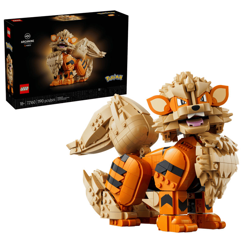 Lego Pokémon Arcanine 72160