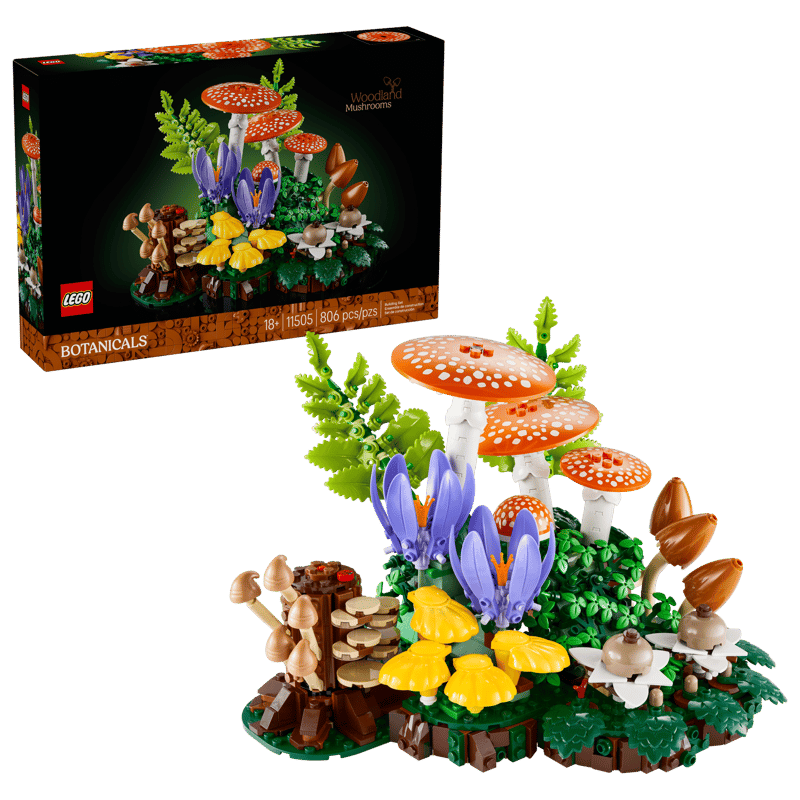 Lego Botanicals Woodland Mushrooms 11505