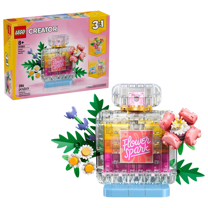 Lego Creator 3-in-1 Floral Decor Perfume Bottle 31383