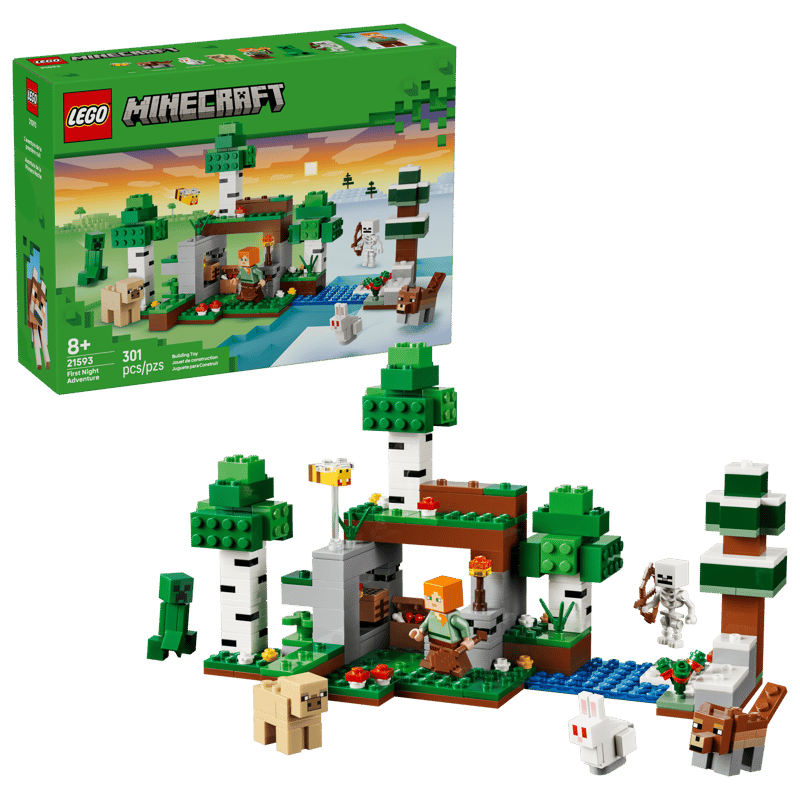 Lego Minecraft First Night Adventure 21593