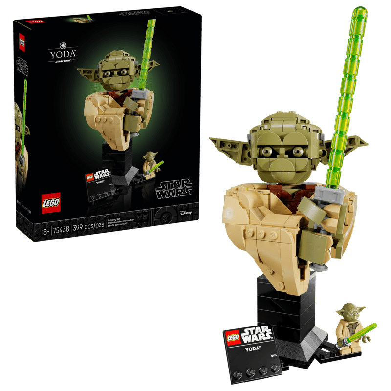 Lego Star Wars Darth Yoda Bust 75438