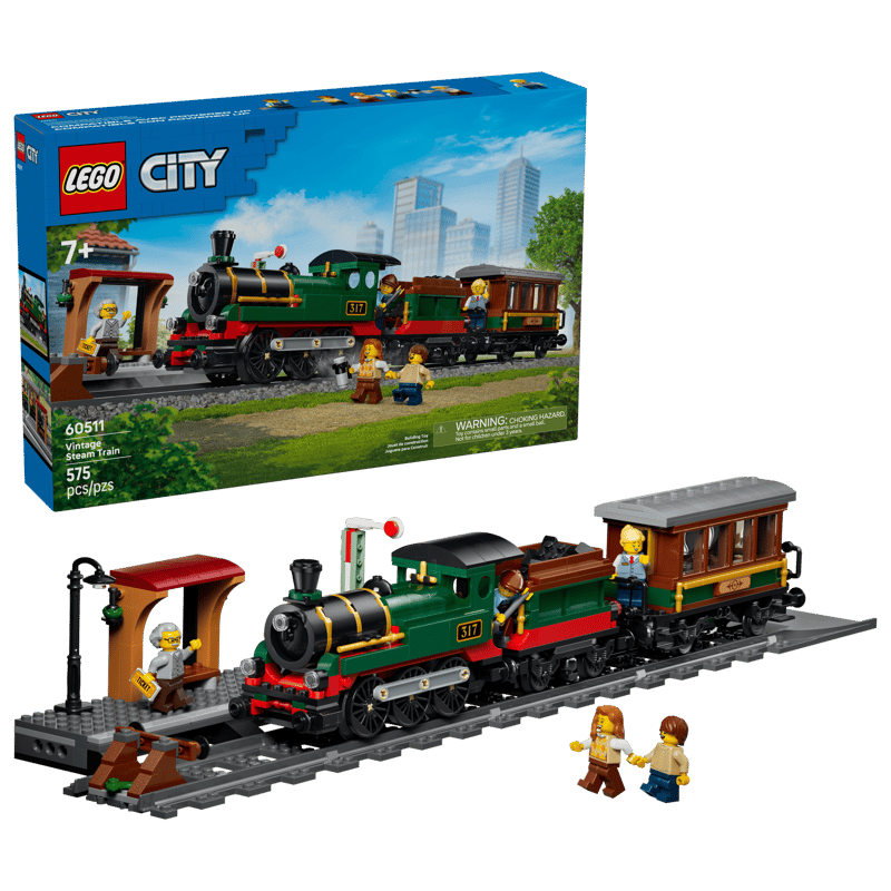 Lego City Vintage Steam Train 60511