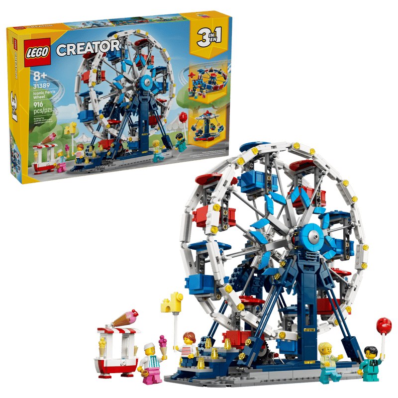 Lego Creator 3-in-1 Iconic Ferris Wheel 31389
