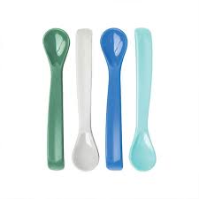 Tiny Twinkle Silicone Baby Spoons 4PK