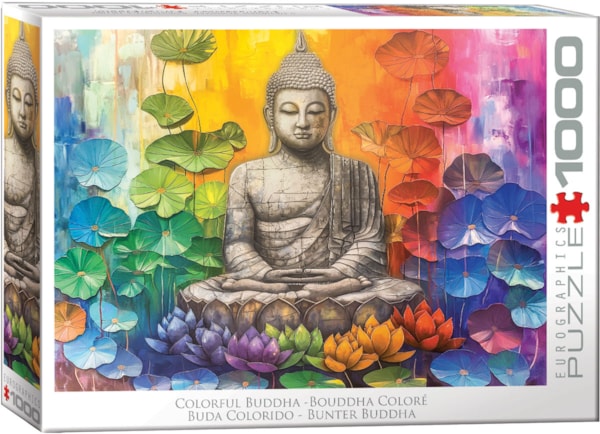 Eurographics 1000 Piece Puzzle - Colourful Buddha