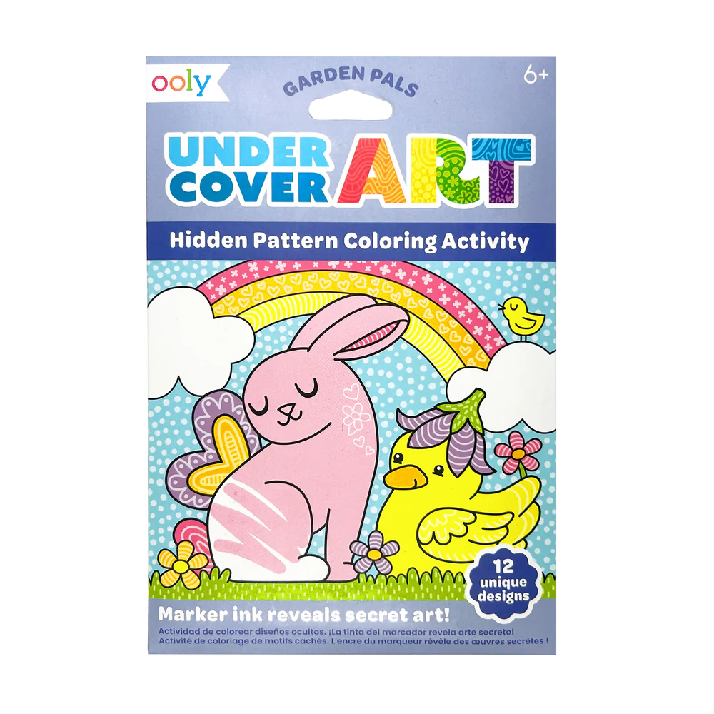ooly Undercover Art Hidden Patterns Colouring Activity - Various Styles