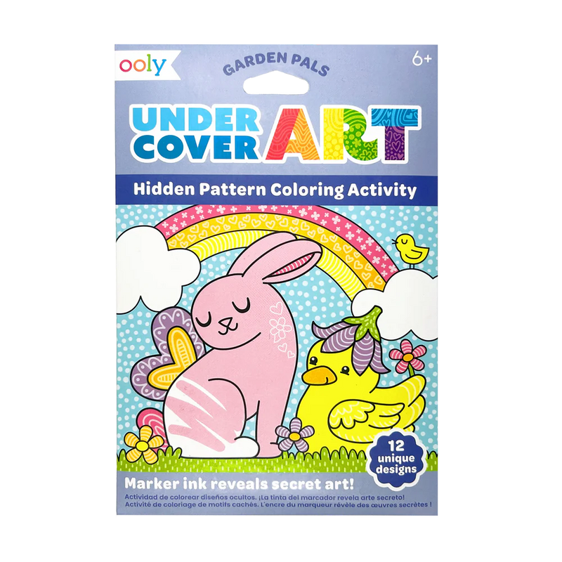 ooly Undercover Art Hidden Patterns Colouring Activity - Various Styles
