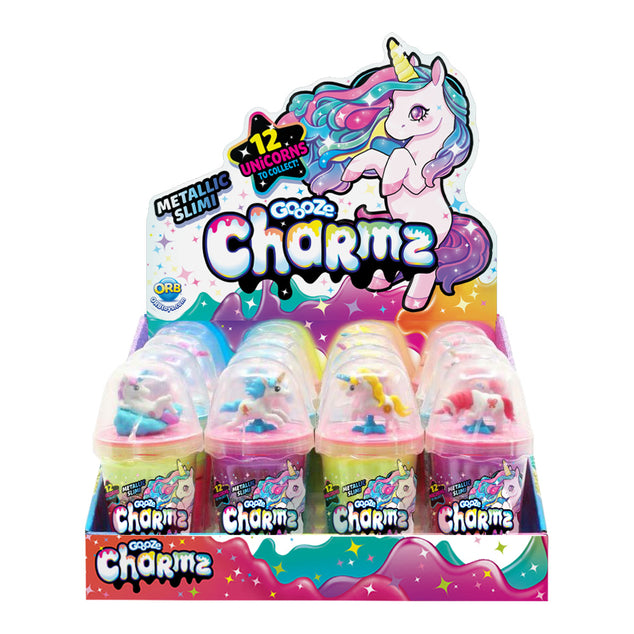 ORB Goooze Charmz Unicorn Slimi - Various Styles