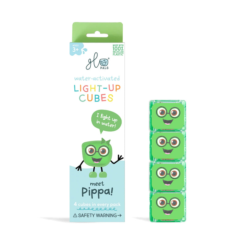 Glo Pals Light-Up Cubes 4 Pack - Various Styles