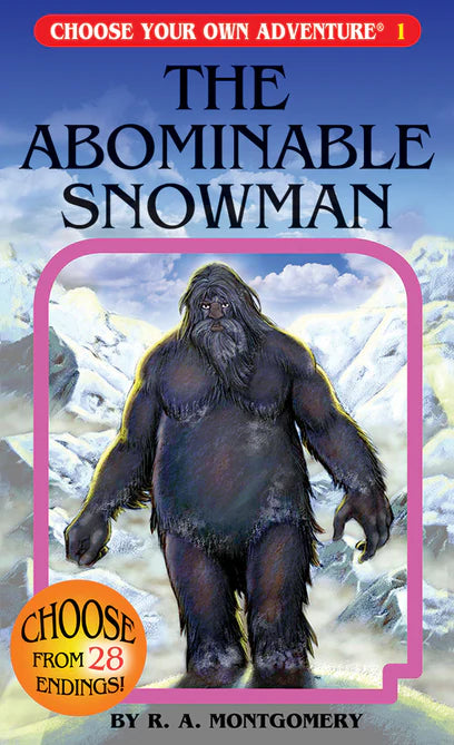 Choose Your Own Adventure Classic Book - The Abominable Snowman