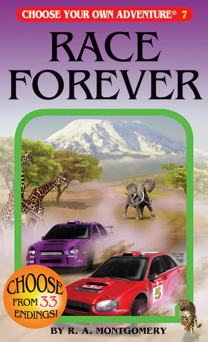 Choose Your Own Adventure Classic Book - Race Forever