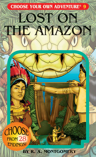 Choose Your Own Adventure Classic Book - Lost on the Amazon