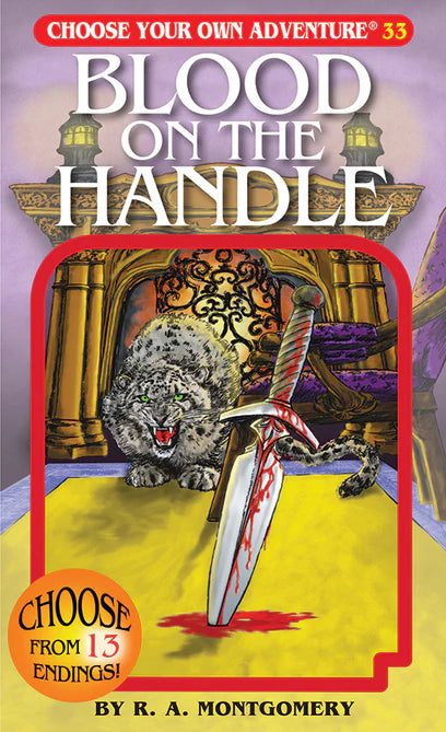 Choose Your Own Adventure Classic Book - Blood on the Handle