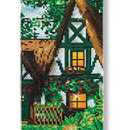Crystal Art Scroll Kit - Woodland Thatch