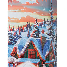Crystal Art Scroll Kit - Winter Sunset