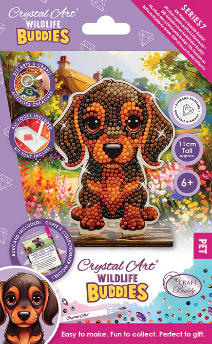 Crystal Art Buddies Animals - Various Styles