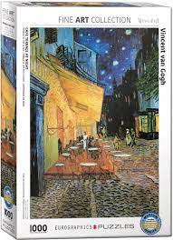 Eurographics 1000 Piece Puzzle - Vincent Van Gogh Café Terrace at Night
