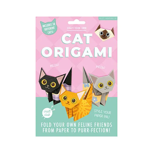 Craft Your Own Origami Cat