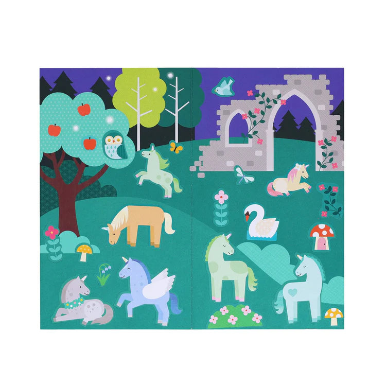 Mini Sticker Set - Unicorn Forest