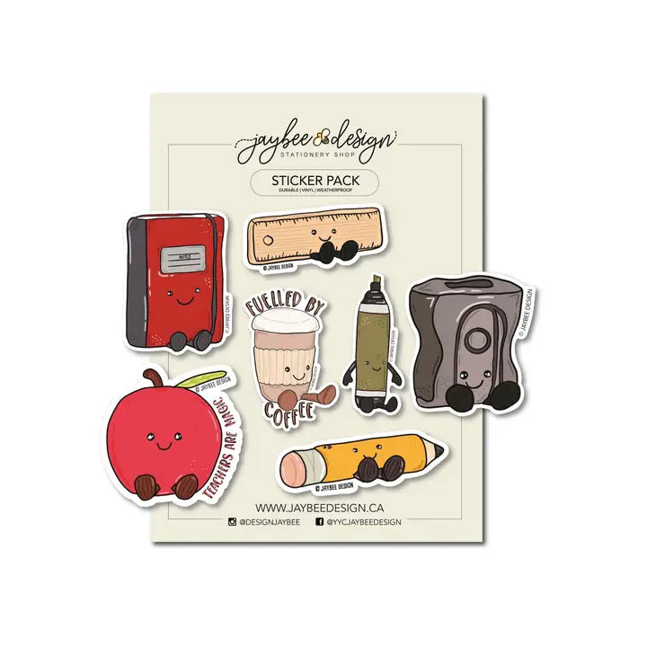Jellycat Vinyl Sticker Packs