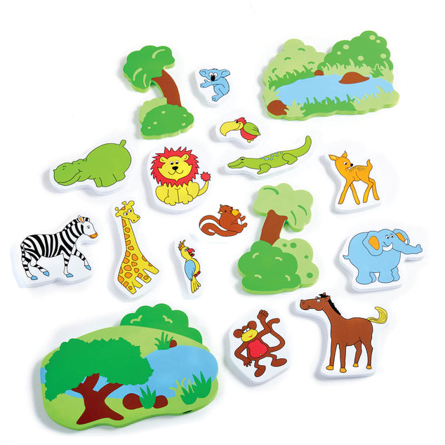 Edushape Magic Creations, Jungle Fun Bath Stickers