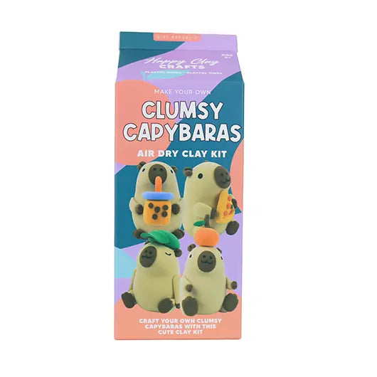 Air Dry Clay Kit - Clumsy Capybara