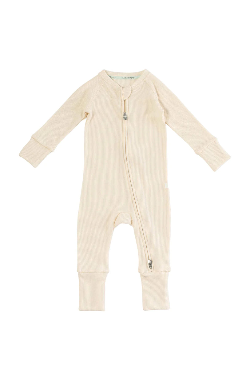 Loulou Lollipop Waffle Sleeper - Coconut Milk - Various Sizes