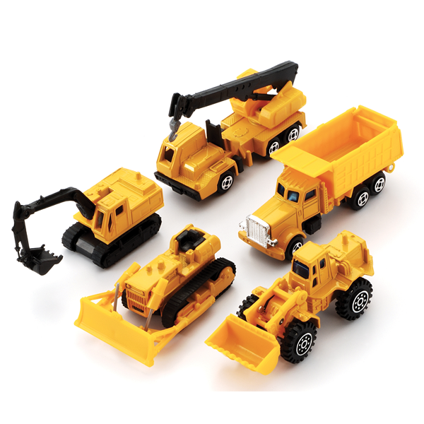 Diecast City Team 5pc Set - Various Styles