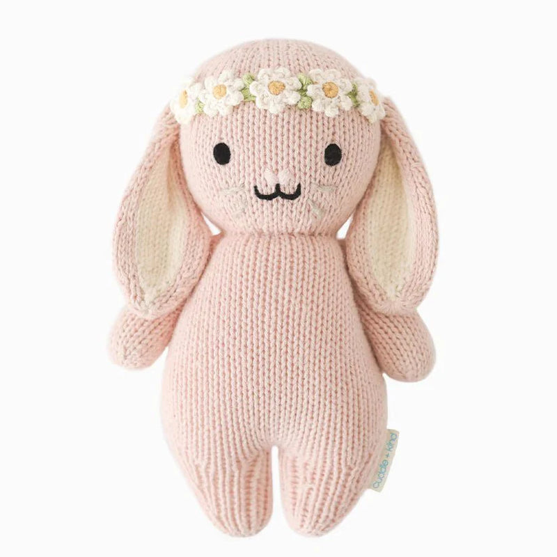 cuddle+kind Baby Bunny - Rose with Ivory Floral