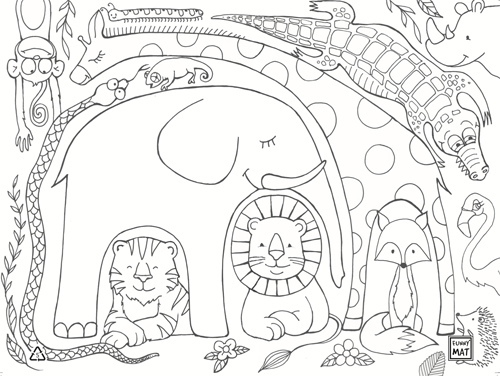 Funny Mat - Clear Various Styles