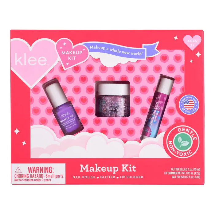 Klee Kids Natural Play Valentine's Day Makeup Set - Cupid's Hug