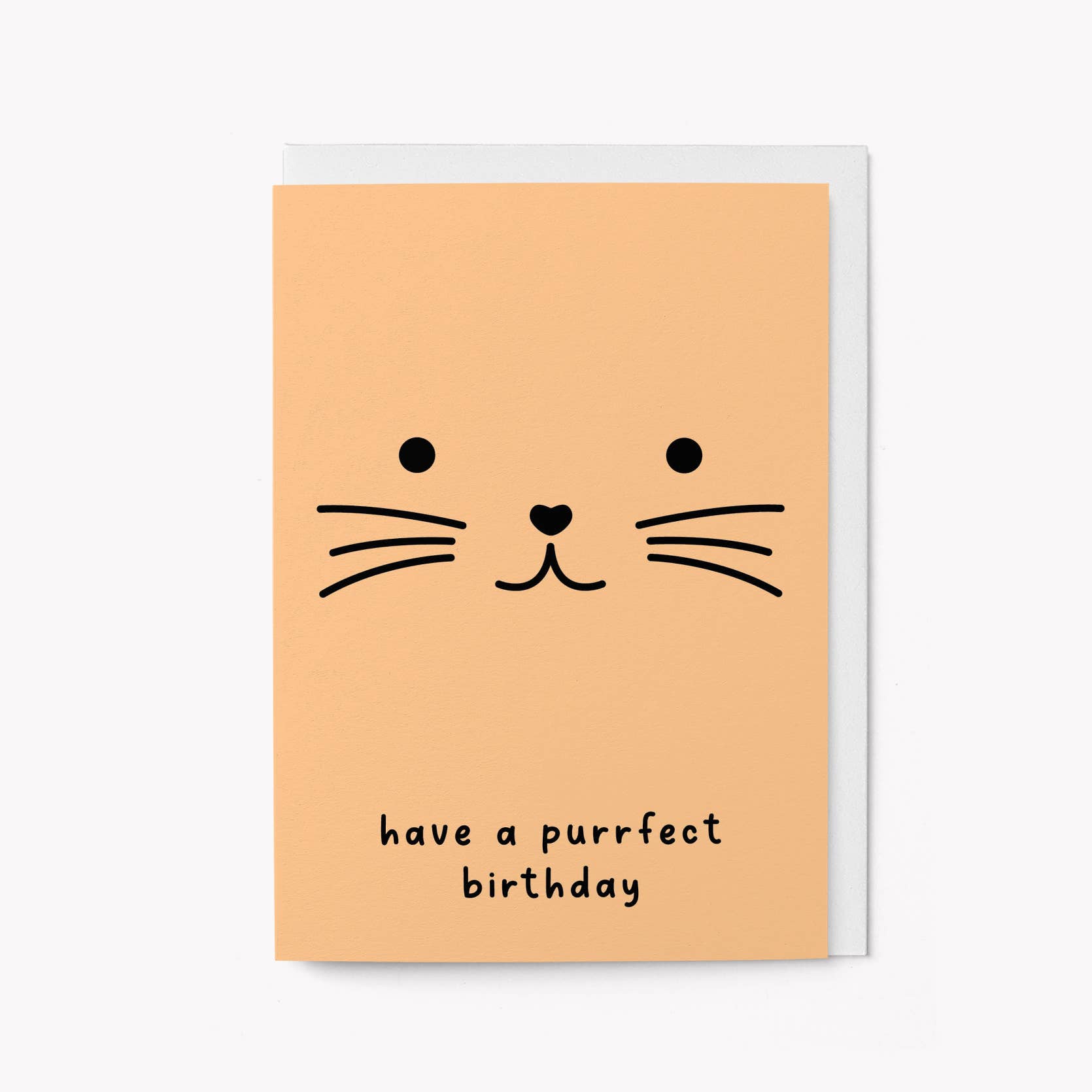 Birthday Card Have a Purrfect Birthday