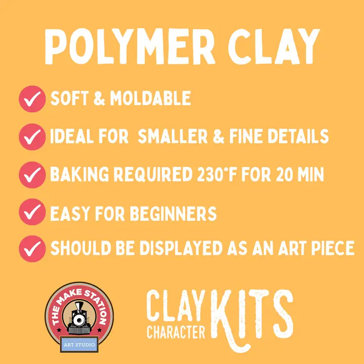 DIY Polymer Clay Character Kits - Freddie the Frog