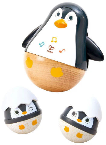 Hape Wobbling Penguin Family
