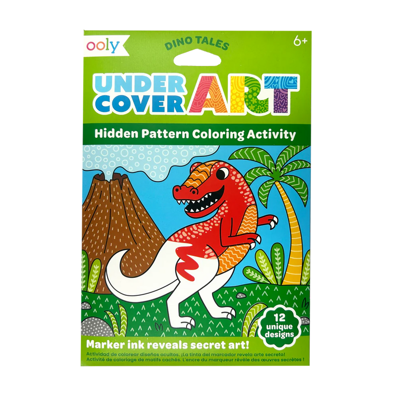ooly Undercover Art Hidden Patterns Colouring Activity - Various Styles