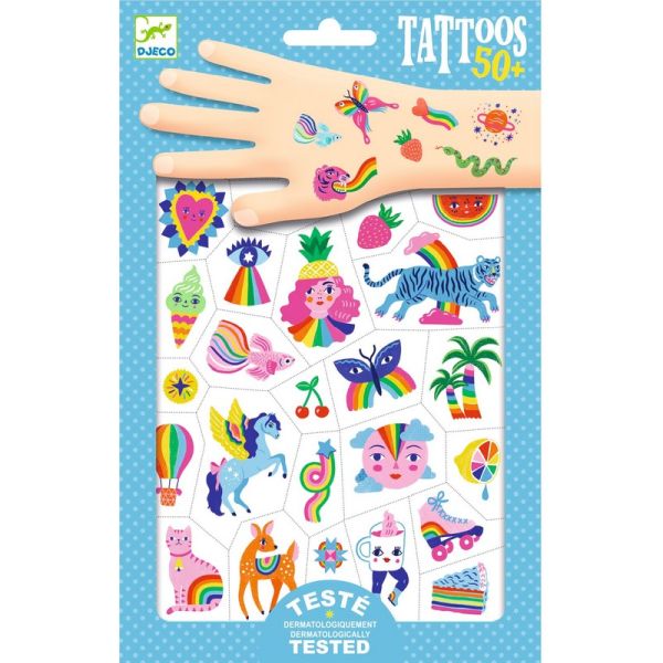 Djeco Temporary Tattoo - Various Styles