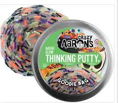 Crazy Aaron's Thinking Putty MINI - Goodie Bag - Glow