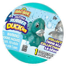 ORB Arcade Capsules Glitter Rubber Duckies