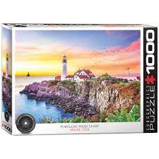 Eurographics 1000 Piece Puzzle - Portland Head Lighthouse
