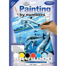 Paint By Number - Dolphins