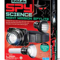 Kidzlabs Spy Science Night Mission Spylite