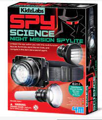 Kidzlabs Spy Science Night Mission Spylite