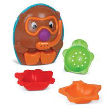 Learning Resources Spike the Fine Motor Hedgehog Splashin' Bath Friends