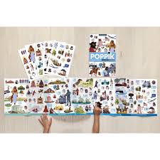 Poppik Discovery Poster and Stickers - Timeline of World History