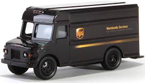 Diecast UPS Package Truck