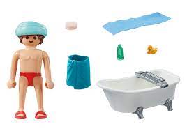 Playmobil -  Figures - Man in Bathtub - 71167